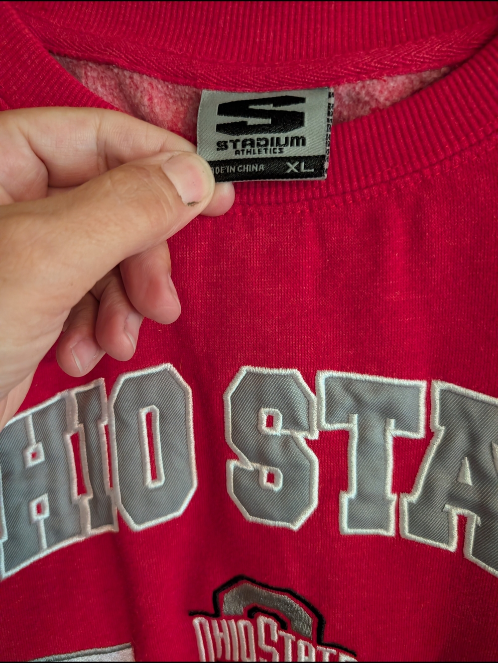 Ohio State Buckeyes Lot Of 4 - Hoodie, Crewneck, Short Sleeve Tees - Picture 3 of 10